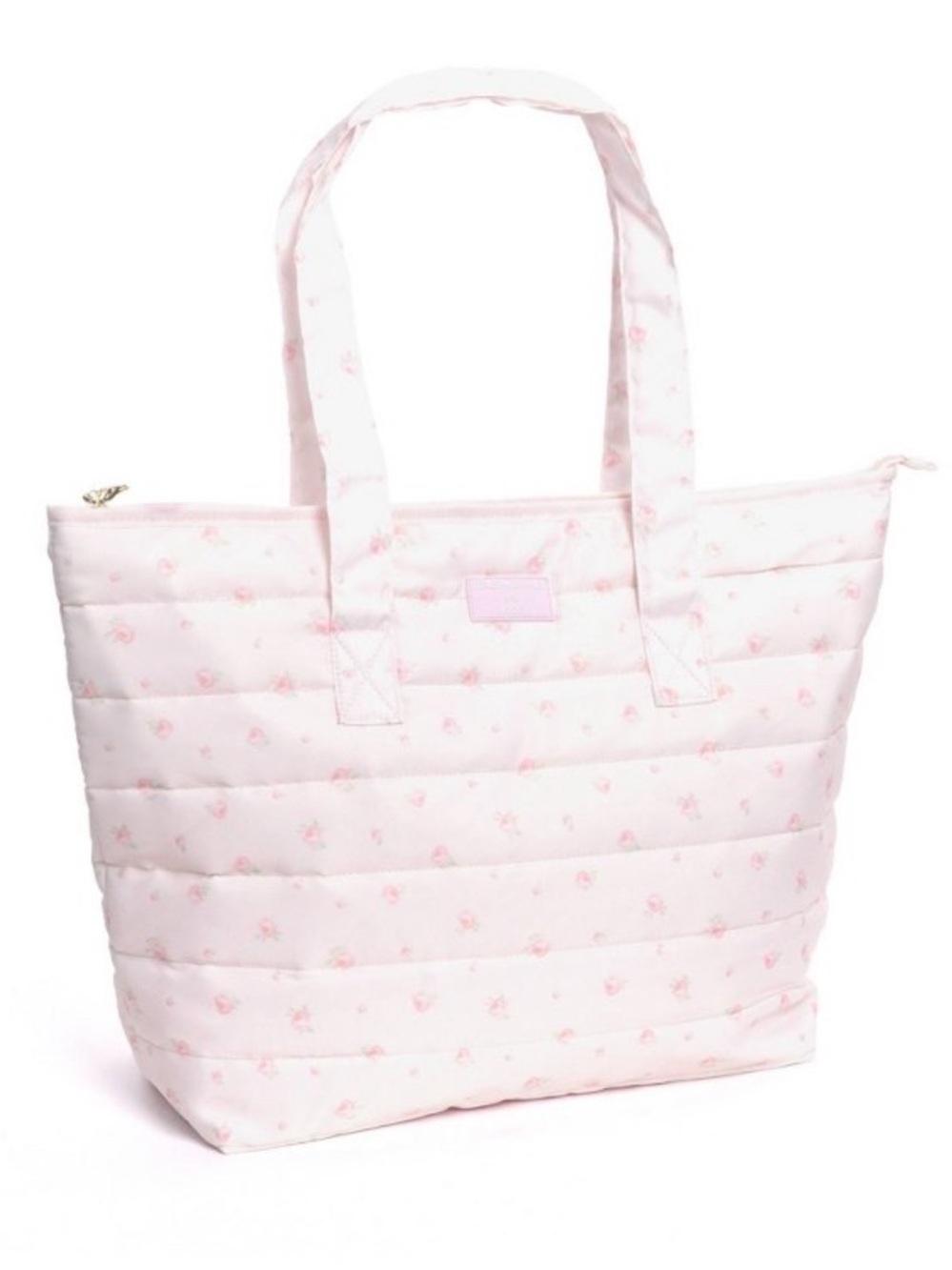LoveShackFancy x Target Yoobi Blooming Heirloom Ballet Tote Bag Pink Floral